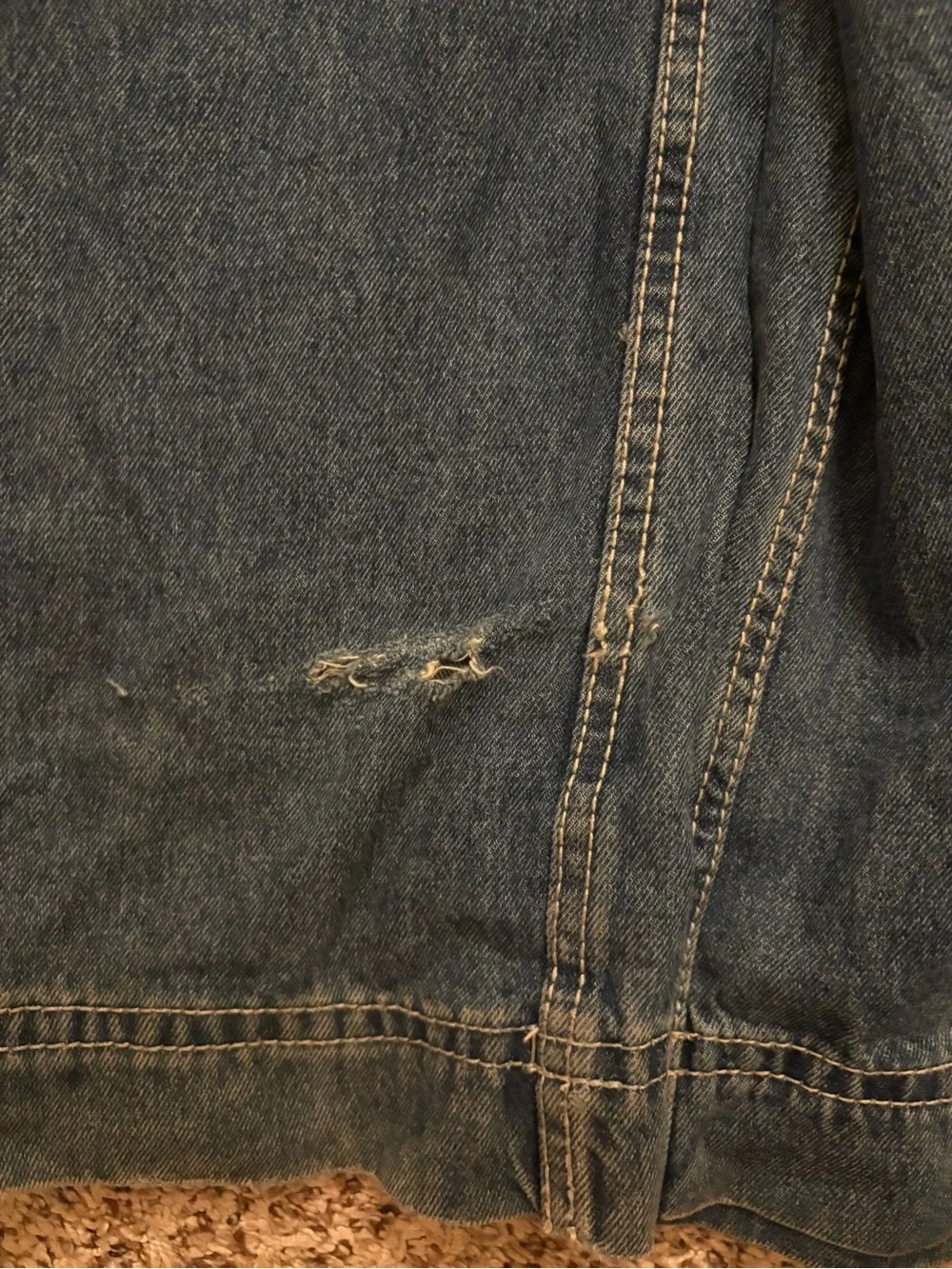ALAB Y2K Wide Leg Baggy Jeans Size 0 Embroidered Skater Denim